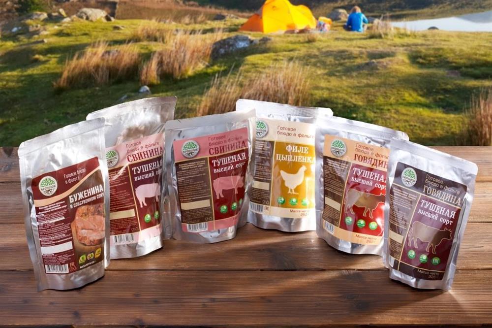 тушенка в фольге